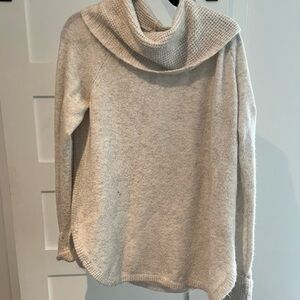 Reitmans Light Gray Cowl Neck Sweater